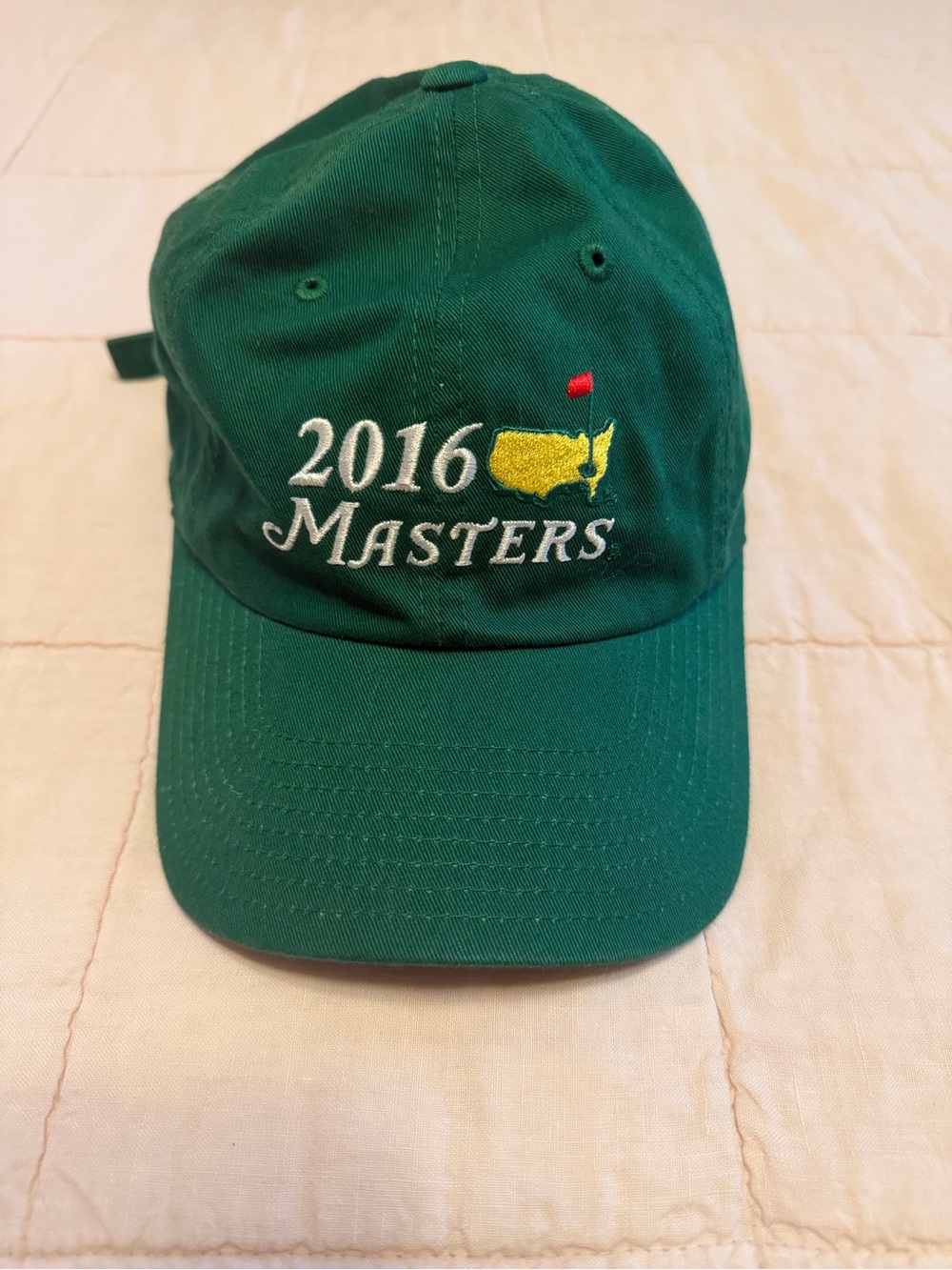 2016 Masters Green Golf Cap